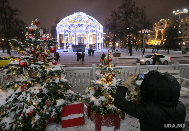 Новогодняя Москва. Москва.ЛГБТ, зима, новый год, иллюминация