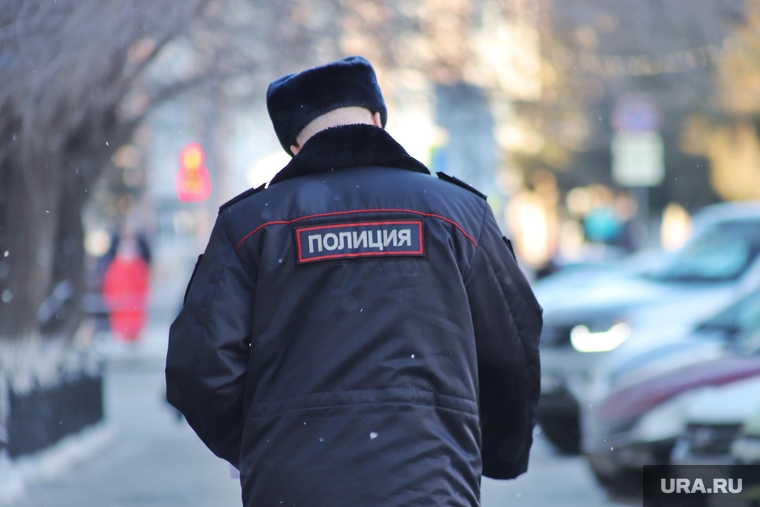 Город. Курган, полиция, полицейский