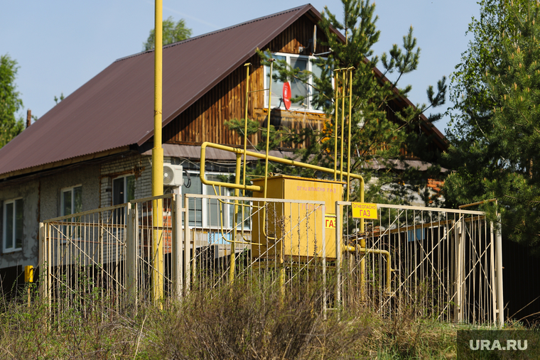 Дачные участки. Курган, газ, природный газ, газовые трубы