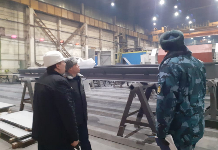 Нижнетагильский завод металлоконструкций посетило руководство колонии ИК-12