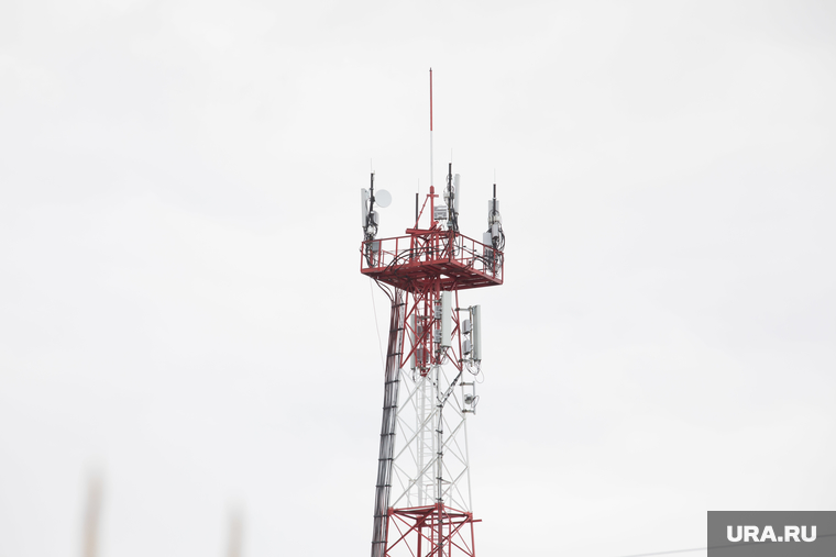 Клипарт. Сургут, вышка сотовой связи, 5G
