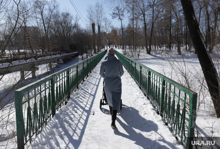 Парк УрГУПС. Екатеринбург, зима, парк ургупс