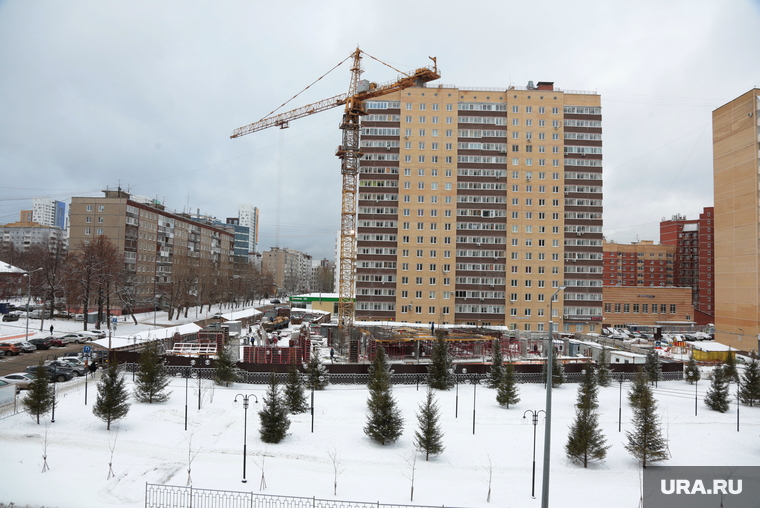 Виды города. Пермь, горького 86, новостройка на горького