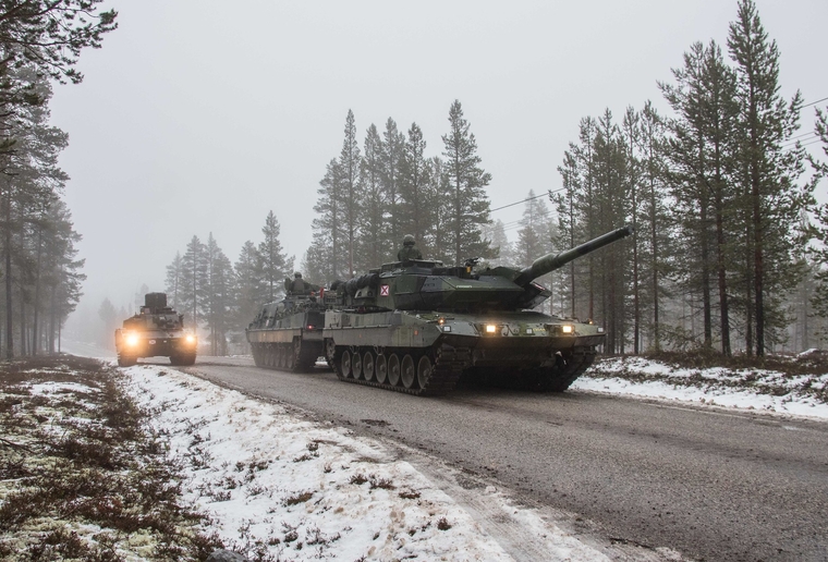 НАТО. Москва. stock, зима, леопард, нато, танк, Leopard 2,  stock
