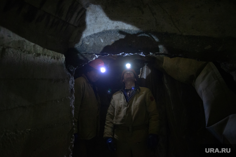 Посещение Крокоитового шурфа «Берёзовского рудника» . г. Берёзовский, шахта, шахтеры, забой