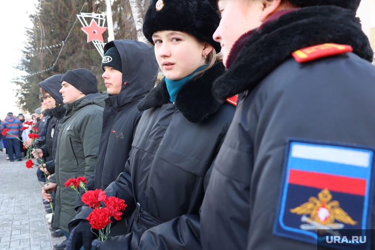 Годовщину победы отметили курганские студенты и волонтеры