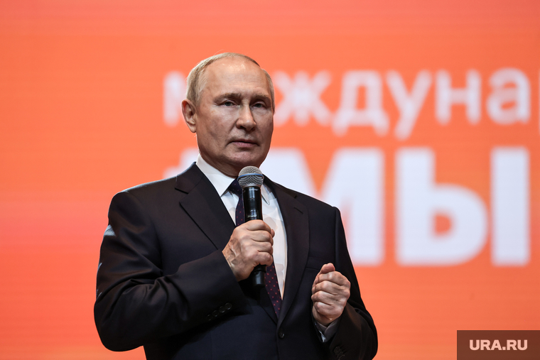 Владимир Путин на волонтерской премии "Мы вместе". Москва, путин владимир