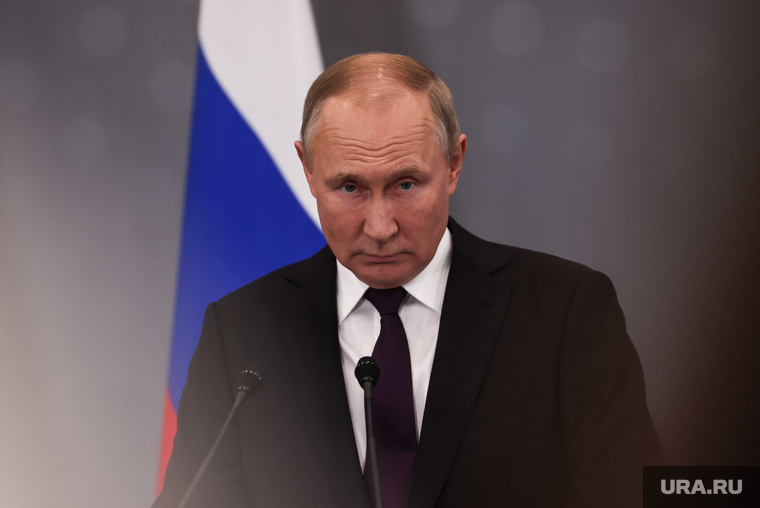 Президент России Владимир Путин в Астане. Астана, путин владимир