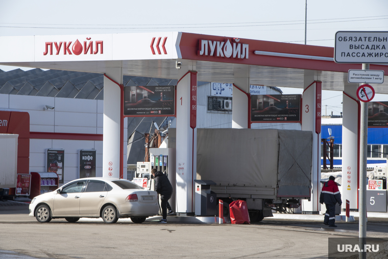 Виды города, Пермь, азс лукойл, азс