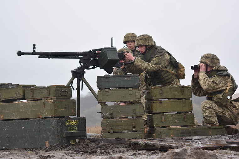 Вооруженные силы Украины. stock, военные, пулемет, всу, украинские военные, stock