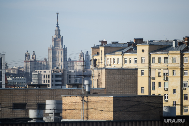 Виды Москвы, гостиница украина, город москва, сталинская высотка