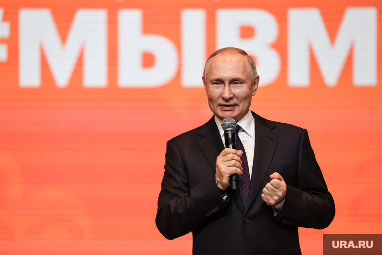 Владимир Путин на волонтерской премии "Мы вместе". Москва, путин владимир