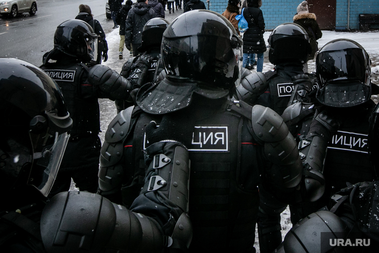 Несанкционированная акция в поддержку оппозиционера. Москва, полиция, росгвардия, протест, омон