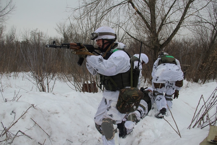 Вооруженные силы Украины. stock, зима, маскхалат, всу, украинские военные, дрг,  stock