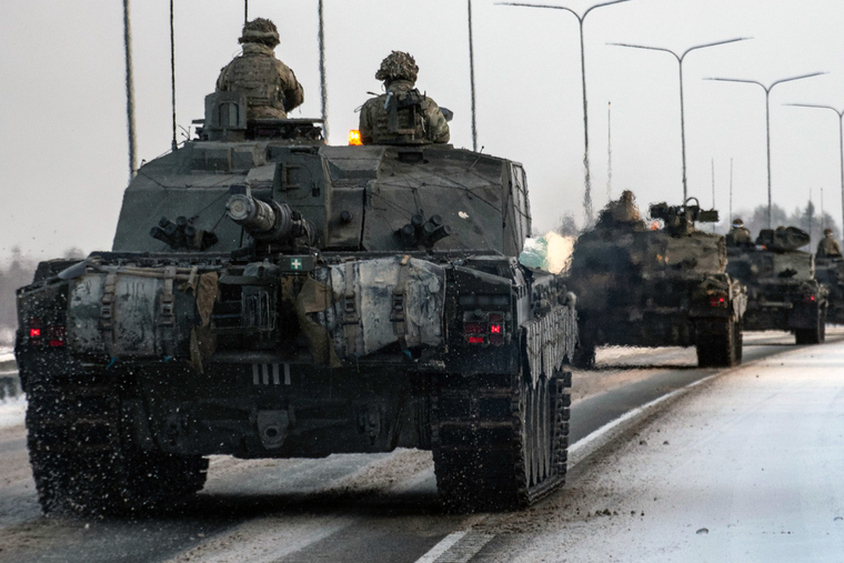 Вооруженные силы Великобритании. stock, нато, танк, Challenger 2, Челленджер 2, stock