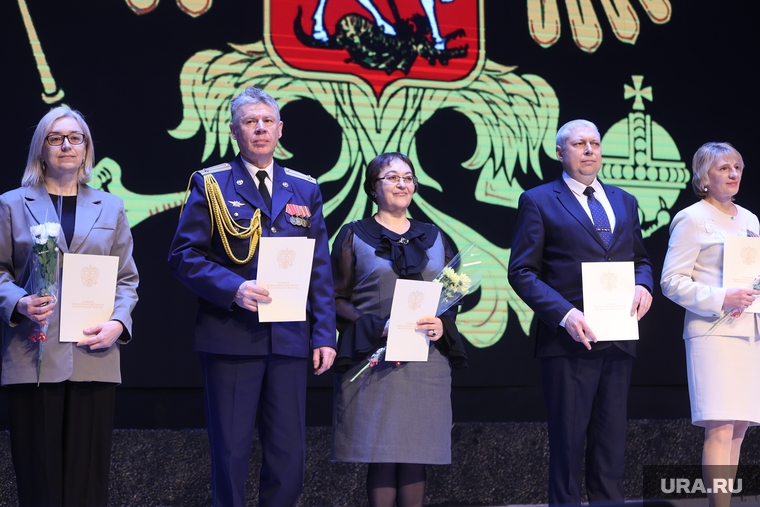 На мероприятии также прошло награждение