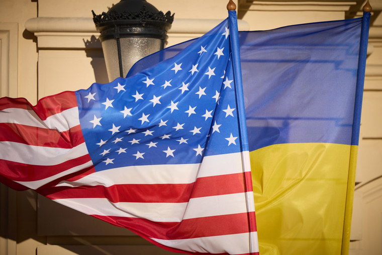 Визит Джо Байдена на Украину. stock, украина, сша, флаг, stock