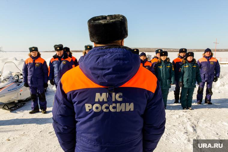 МЧС. Акция «Безопасный лед». Челябинск, мчс, снег, зима, шершневское водохранилище