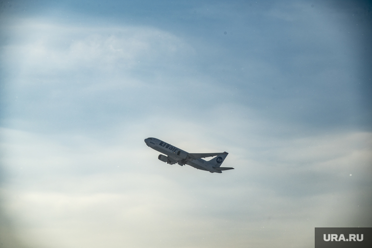 Аэропорт Внуково. Пермь, взлет самолета, авиация, boeing 767-300, авиасообщение