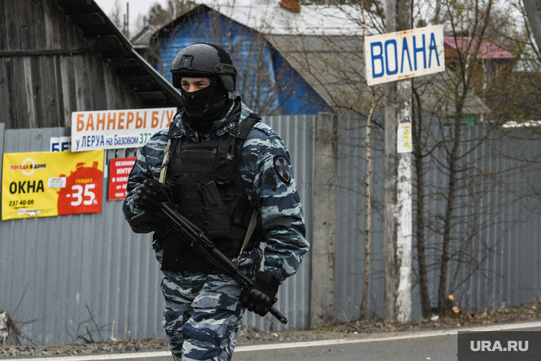 Место антитеррористической операции в Екатеринбурге,  где уничтожили трёх террористов. Екатеринбург, фсб, контртеррористическая операция, кто