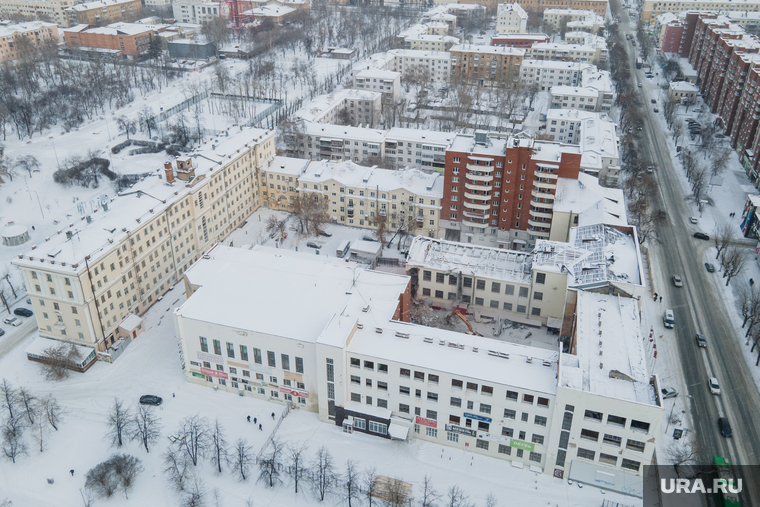 Снос здания ПРОМЭКТ. Екатеринбург, конструктивизм, город екатеринбург, здание промэкт, уральский областной промышленно-экономический и кооперативный техникум, улица декабристов20