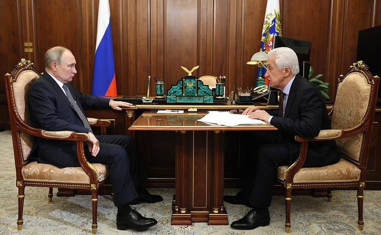 Владимир Путин встретился с главой фракции «ЕР» Владимиром Васильевым