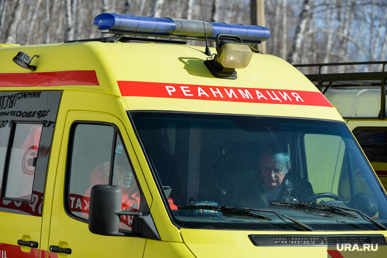 Смотр готовности сил и средств к действиям в условиях возможных чрезвычайных ситуаций. Челябинск, реанимация, машина скорой помощи, скорая помощь