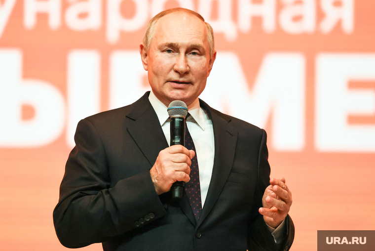 Владимир Путин на волонтерской премии "Мы вместе". Москва, путин владимир
