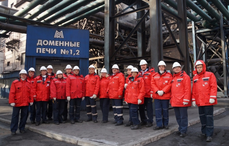 Металлурги посетили сортовой цех стана 170 и доменный цех ММК