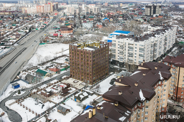 Виды города с высоты. Тюмень, многоэтажный дом, многоэтажки, дом, тюмень, виды тюмени