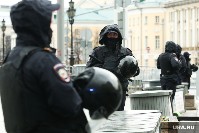 Несанкционированная акция сторонников оппозиционера Алексея Навального. Москва, митинг, полиция, протест, омон