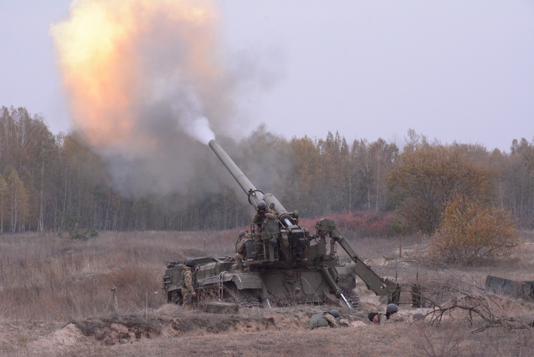 Вооруженные силы Украины. stock, выстрел, артиллерия, пушка, всу, stock