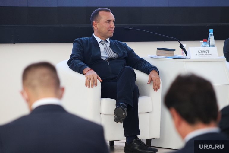 Встреча губернатора области Шумкова Вадима и генерального директора АО «Корпорация «МСП» Исаевича . Курган , шумков вадим