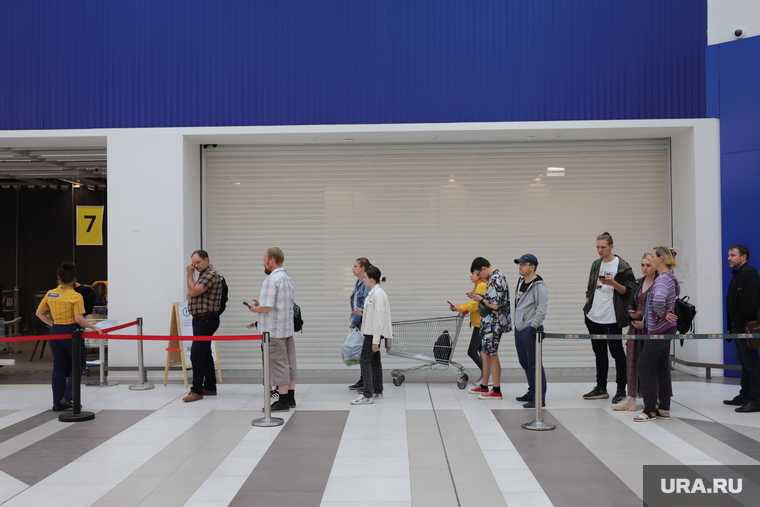 Частичное открытие IKEA. Екатеринбург, икеа, ikea
