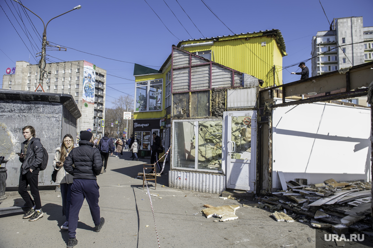 Снос торговых объектов у автовокзала начался на днях