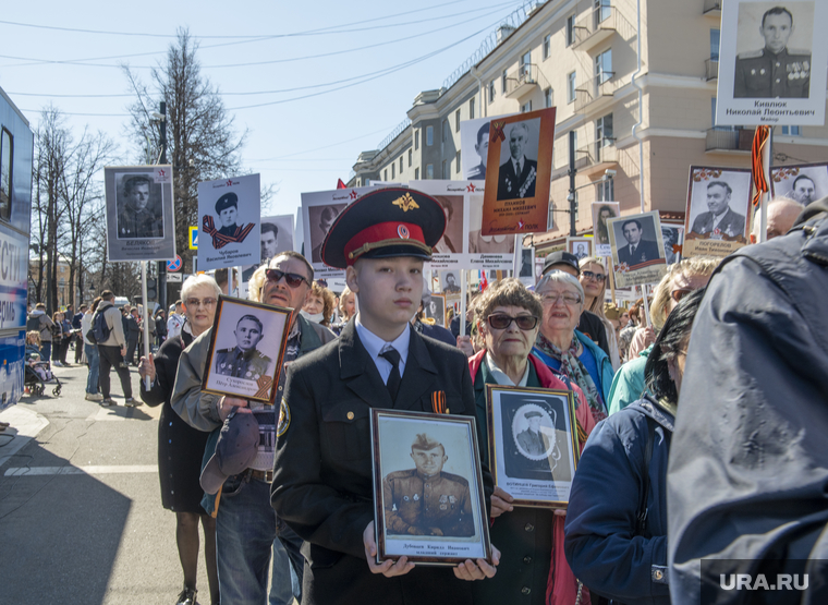 Парад в День Победы и шествие "Бессмертный полк". Пермь, кадет, наследники победы, бессмертный полк