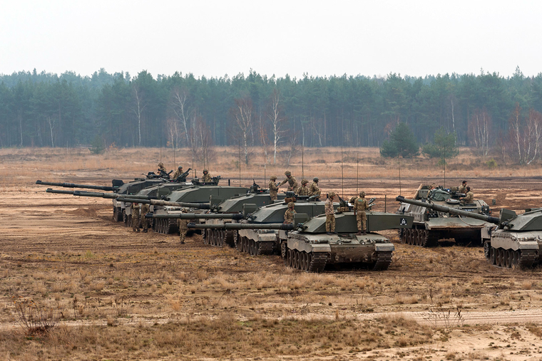 Вооруженные силы Великобритании. stock, нато, танк, Challenger 2, Челленджер 2, stock