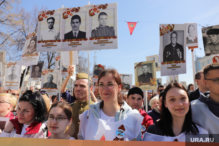 Бессмертный полк. Екатеринбург, бессмертный полк