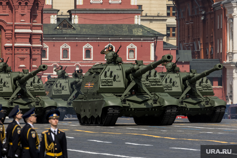 Генеральная репетиция Парада Победы-2022 на Красной площади
. Москва, военная техника, армия, военные, вооружение, сау, мста