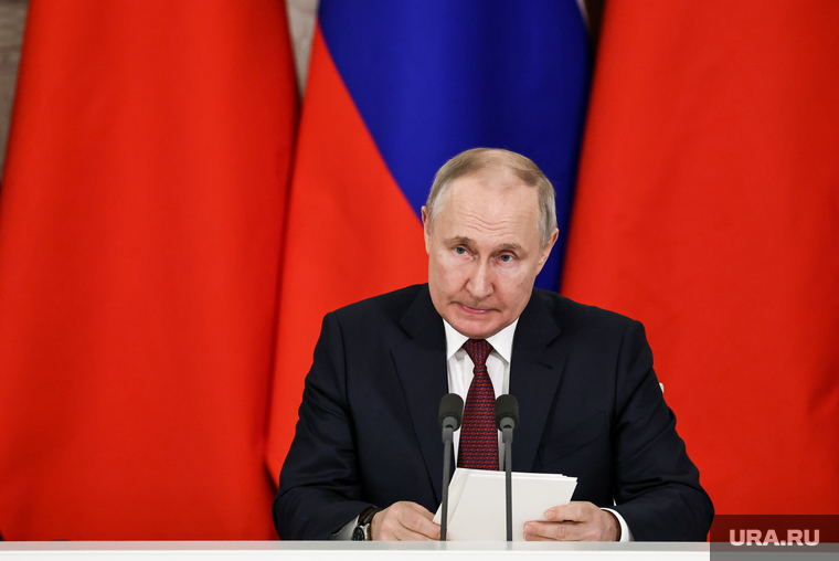 Президент России Владимир Путин и председатель КНР Си Цзинь Пин на встрече во время совместного заявления в Кремле. Москва, путин владимир, топ