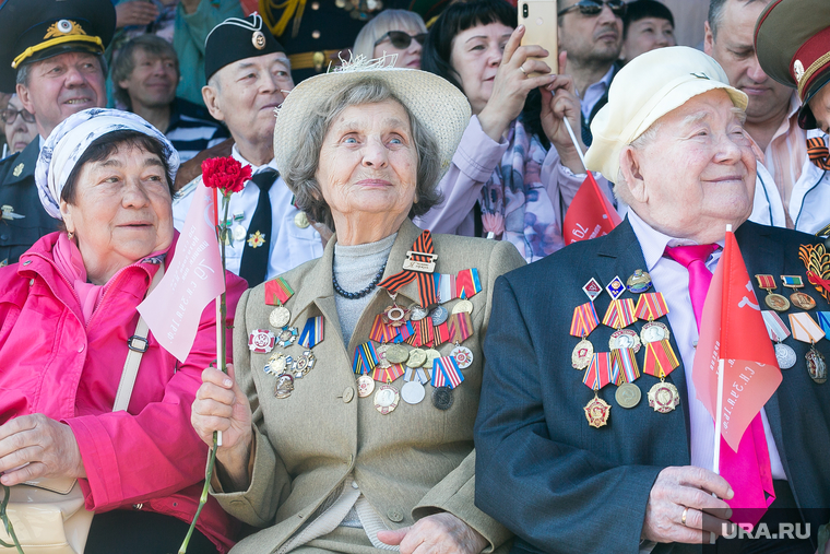 9 мая. Тюмень , ветеран, парад 9 мая