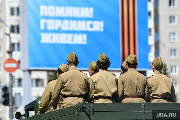 Парад Победы. Верхняя Пышма, парад победы