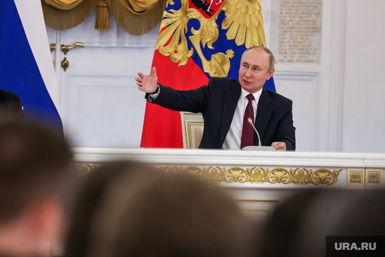 Заседание Госсовета по молодежной политике в Кремле. Москва, путин владимир