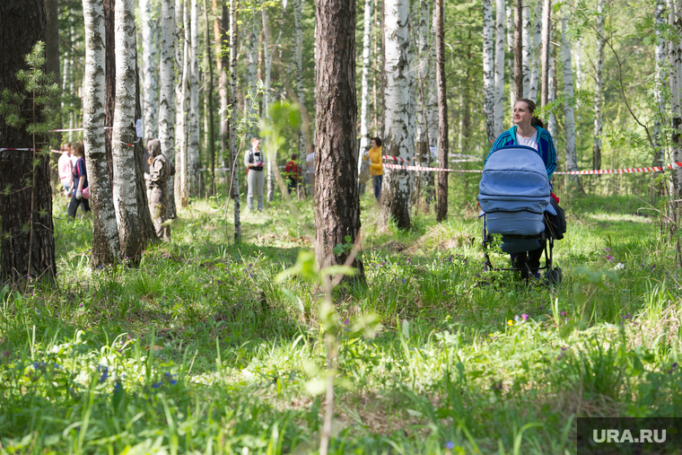Всероссийский День посадки леса - 2016 в районе жд станции Шувакиш. Екатеринбург, прогулка по парку