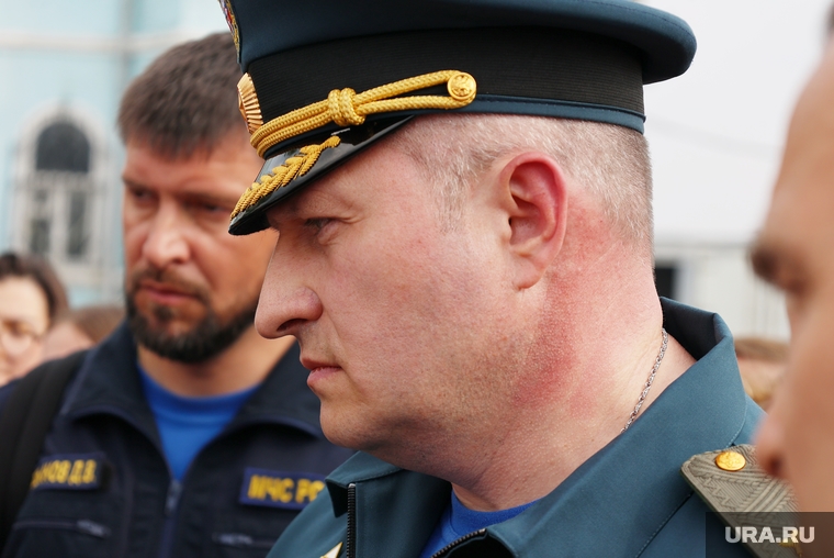 Визит главы МЧС Александра Куренкова в микрорайон Смолино. Курган, куренков александр