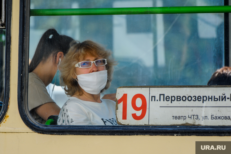 Пустой город. Обстановка в городе во время эпидемии коронавируса. Челябинск, маска, троллейбус, эпидемия, 19маршрут