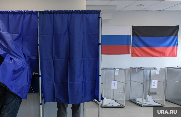 Выборы 2022. Второй день голосования на референдуме за вступление в состав в РФ. Мариуполь