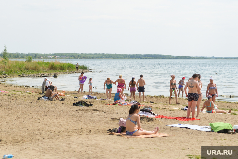 Пляжный сезон. Челябинск, жара, лето, путинский пляж, пляж, отдых