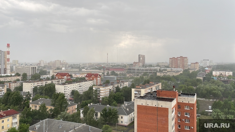 Ливень. Челябинск, погода, непогода, городской пейзаж, ливень, климат, дождь, стихия