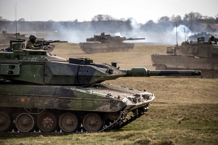 Украина потеряла три «Леопарда» из шести, переданных Финляндией